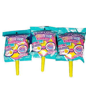 3 Zuru Oosh Cotton Candy Color Mix Surprise Slime Lollipop Yellow Handles
